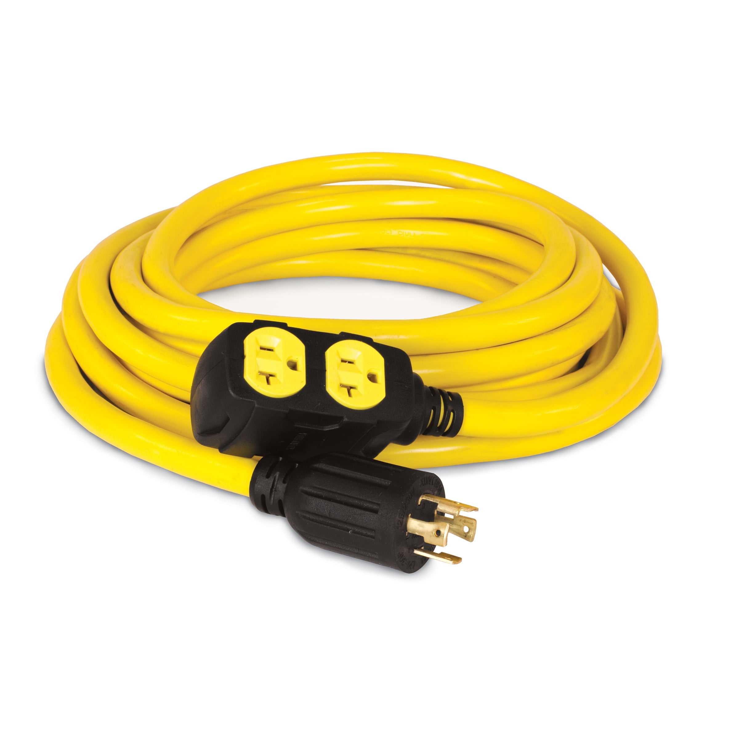 240v Extension Cord >> Champion 48033 25 Foot 30 Amp 125 250 Volt Duplex Style Generator 240v Extension Cord >> Champion 48033 25 Foot 30 Amp 125 250 Volt Duplex Style Generator