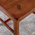 thumbnail image 5 of Lovely Set of 2 Huntsman Dark Oak Dining Chair by Walker Edison, 5 of 17