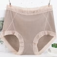 thumbnail image 2 of Iyufng Plus Size Panties for Women,Women's Panties Women's Large Solid Lace High Waist Summer Underpants,Womens Panties, 2 of 4