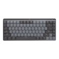 thumbnail image 2 of Logitech Master Series MX Mechanical Mini for Mac Wireless Illuminated Keyboard - Gris Cosmique - Clavier - Rétroéclairé - Sans Fil - Bluetooth le - QWERTY - US - Interrupteur de Touche : Tactile Silencieux - Gris Cosmique, 2 of 16