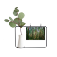 thumbnail image 1 of Green Forestry Science Nature Scenery Metal Picture Frame Cerac Vase Decor, 1 of 3