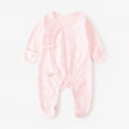thumbnail image 2 of CAUYDY 0 3 6 9 Months 1T 2T Newborn Girl Coming Home Outfits Baby Sleepwear Preemie Long Sleeve Romper Infant Girls Pajamas Fall Winter Toddler Bodysuit Sizes 1-3 Months,Dark Purple, 2 of 4