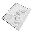 thumbnail image 2 of Rolling Mat, Pastry Mat Portable Non Slip  For Cake Shop For Bakery For Kitchen Black, 2 of 8