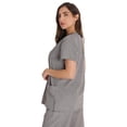 thumbnail image 2 of Just Love Women's Scrub Tops (Heather Grey, Medium), 2 of 3