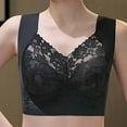 thumbnail image 5 of Mqqzkk Women's Lace Desire Wireless Bra Lacy Coverage Wirefree Bra Fashion Seamless Bralettes Comfy Wide Strap Bra, 5 of 7