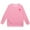 Pink, variant on Girls Sweatshirt Fashionable Letter Printed Casual Loose Tee 2-3 T