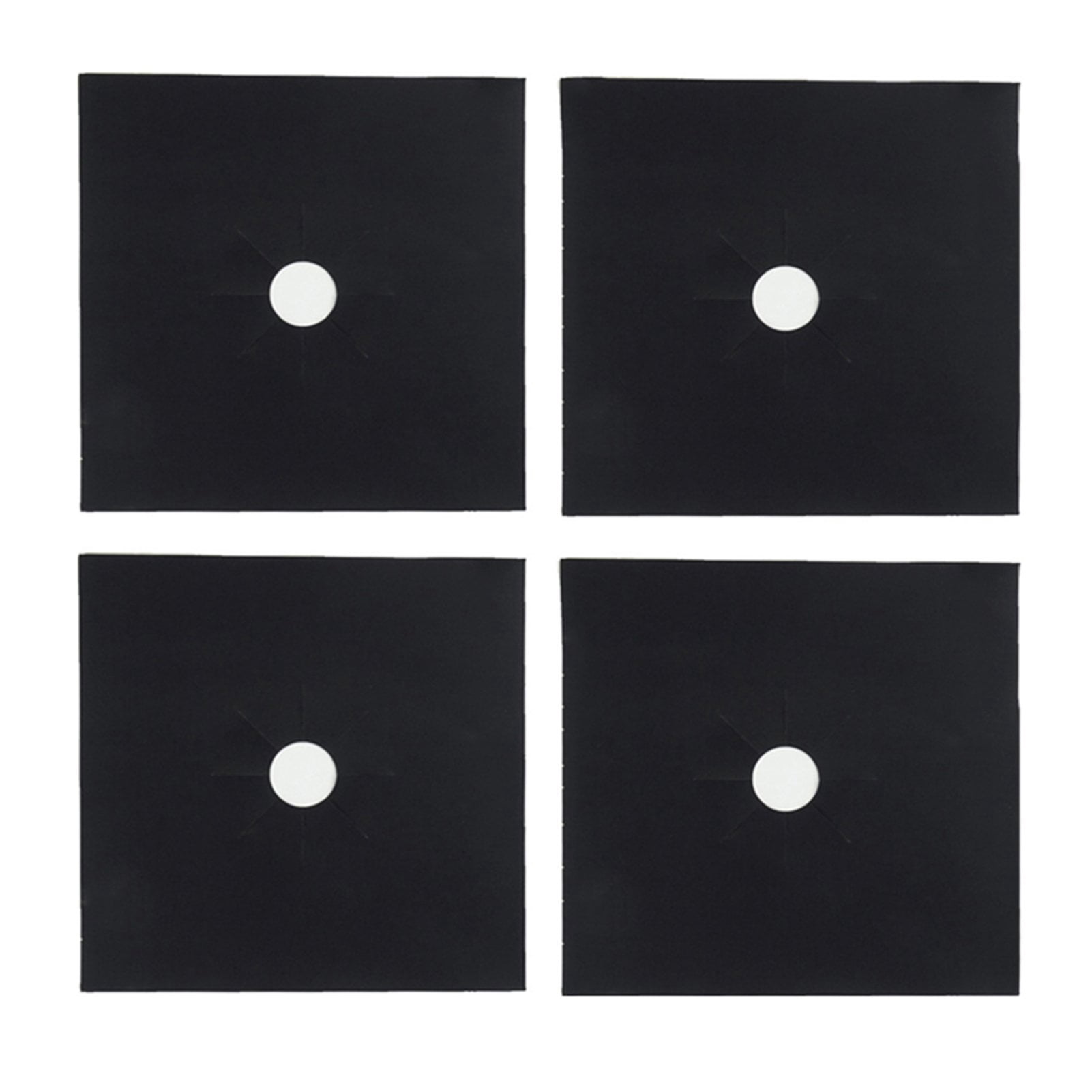 OUSITAID 6Pcs Gas Stove Mats High Temperature Resistant Kitchen Cooker Protection Pads