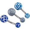 Surgical Steel Belly Button Ring Set