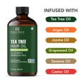 thumbnail image 5 of Botanic Hearth 100% Pure Tea Tree Oil For Hair Growth | Infused with Jojoba & Grapeseed Oils | Hair Oil Repairs Dry Damaged Hair, Strengthening, Healthier - Hair Tonic, 2.0 fl oz, 5 of 9