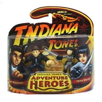 Indiana Jones Adventure Heroes Mini Figure 2 Pack - Mutt Williams & Irina Spalko