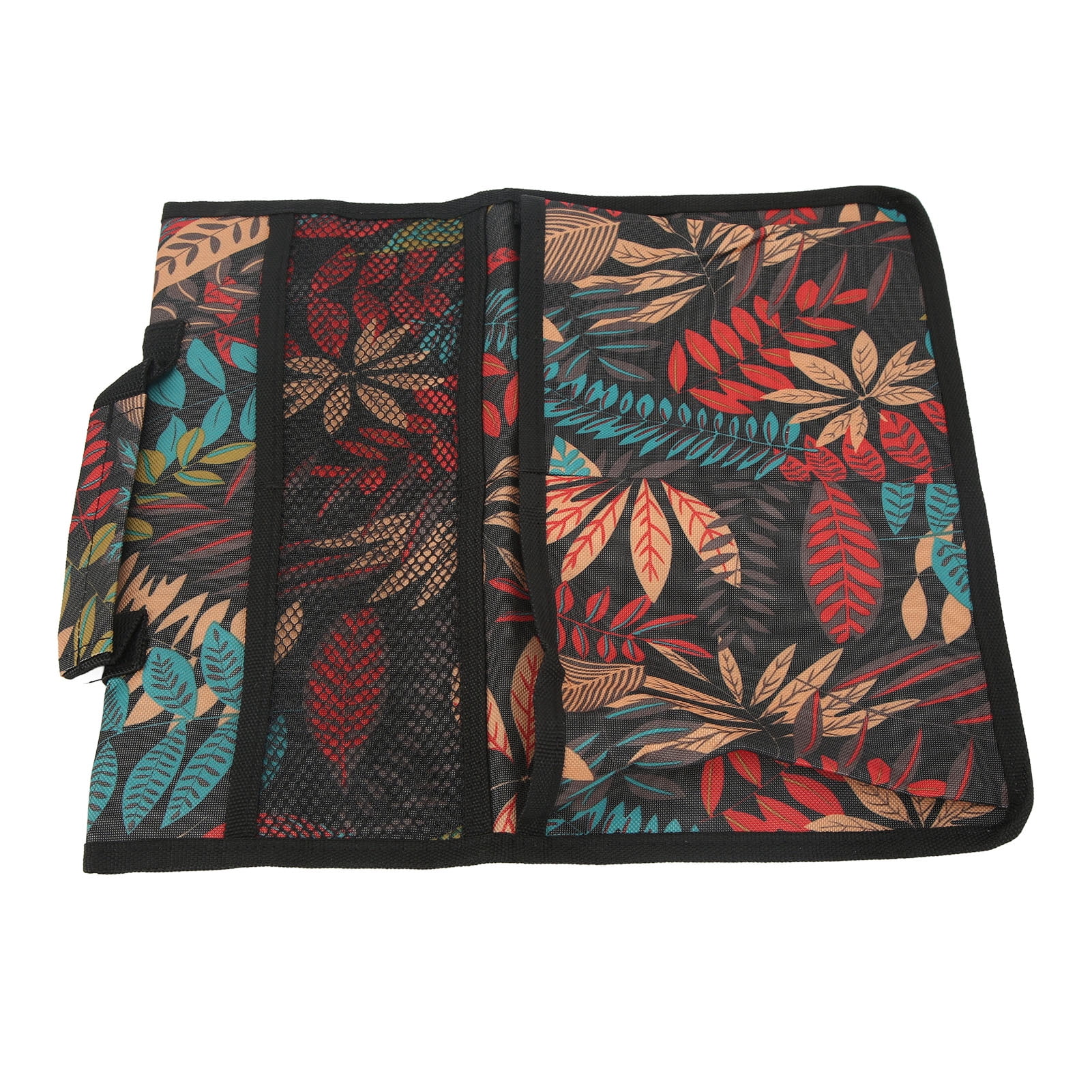 Garden Stools Pouch, Portable Garden Kneeler Tools Bag Large Capacity Red Leaves  For Patio