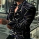 thumbnail image 4 of Camisa de estilo empresarial para hombre maduro 2024, moda diaria, camisas con estampado de rayas de manga larga para hombre y mujer, blusas nuevas informales de gran tamaño, 4 of 5