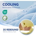 thumbnail image 6 of Cervical Neck Pillow for Neck Pain Relief and Sleeping, Ergonomic  Memory Foam Pillow with Breathable Pillowcase, Neck Support Pillow for Side, Back, Stomach Sleepers, 6 of 6