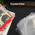 thumbnail image 4 of Fundas de vinilo para discos EVEO Outer Crystal Clear, paquete de 100, 4 of 8