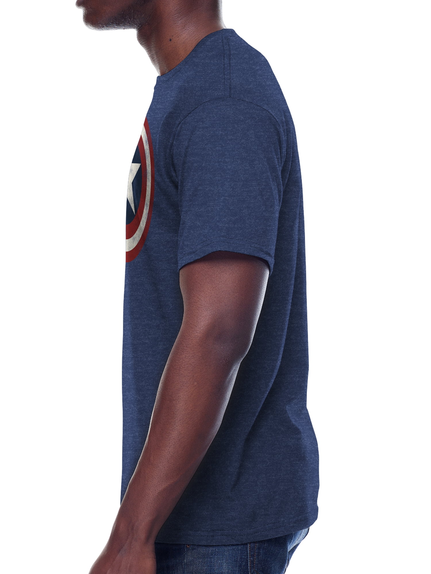Marvel Captain America Shield Men's Graphic T-Shirt