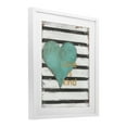 thumbnail image 3 of Stupell Industries Love Is Kind on Stripes White Framed Print Under Glass design by Cassandra Cushman, 16 x 13, 3 of 10