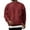 Deep Red #6, variant on Crew Neck Sweatshirt for Men Casual Long Sleeve Mens Crewneck Sweatshirts Fashion Basic Pullover Shirts Cotton Blend Warm Winter Clothes, Black L