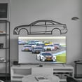 thumbnail image 4 of LaModaHome 2014 RS5 Coupe Metal Silhouette Wall Art, 4 of 5
