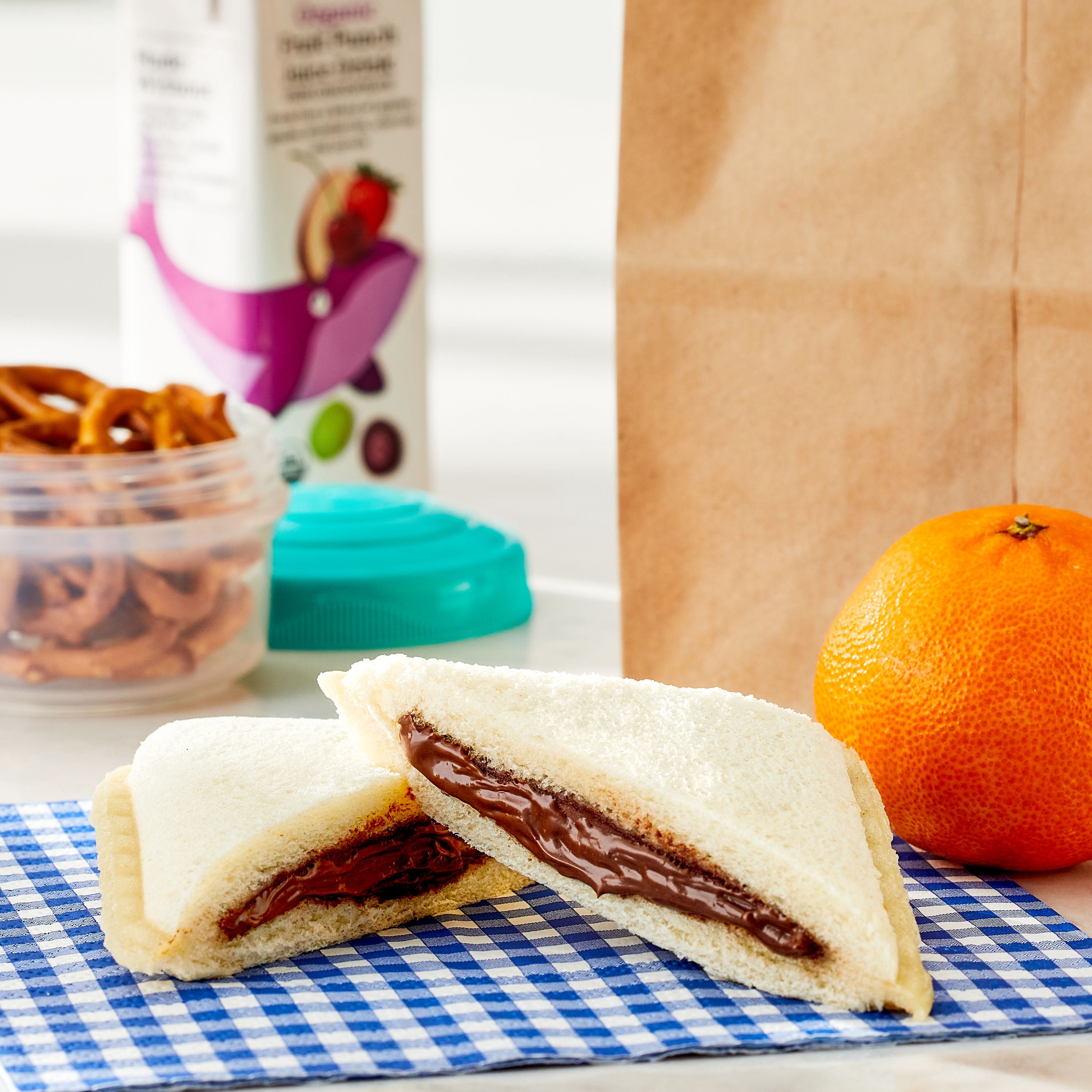 Great Value Hazelnut Cocoa No Crust Frozen Sandwiches, 8 oz, 4 Count