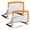 Orange, variant on Leumius 2 Pack Soccer Goal,Pop Up Portable Soccer Nets for Kids Youth Adults,Indoor + Outdoor Soccer Goals for Backyard Games & Soccer Training,4' x 3',Black