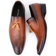 thumbnail image 6 of Mio Marino Men’s Leather Tassel Dress Shoes, 6 of 6