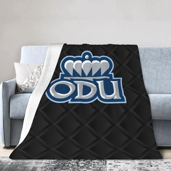 Old Dominion University Logo Ultra-Soft Micro Fleece Blanket Soft Comfortable Flannel Blanket Available for Bed Couch Living Room