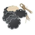 thumbnail image 6 of Tachiuwa 5x10 Pieces Wooden Hanging Tags Chalkboard Message Blackboard Wedding 5 Pcs, 6 of 8