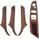 thumbnail image 1 of RHD Wine Red Side Door Handle for BMW 5 Series F10 F11,Inner Door Pull Handle Trim Cover Kits Replacement Window Switch Armrest Panel for BMW 520 523, 1 of 4