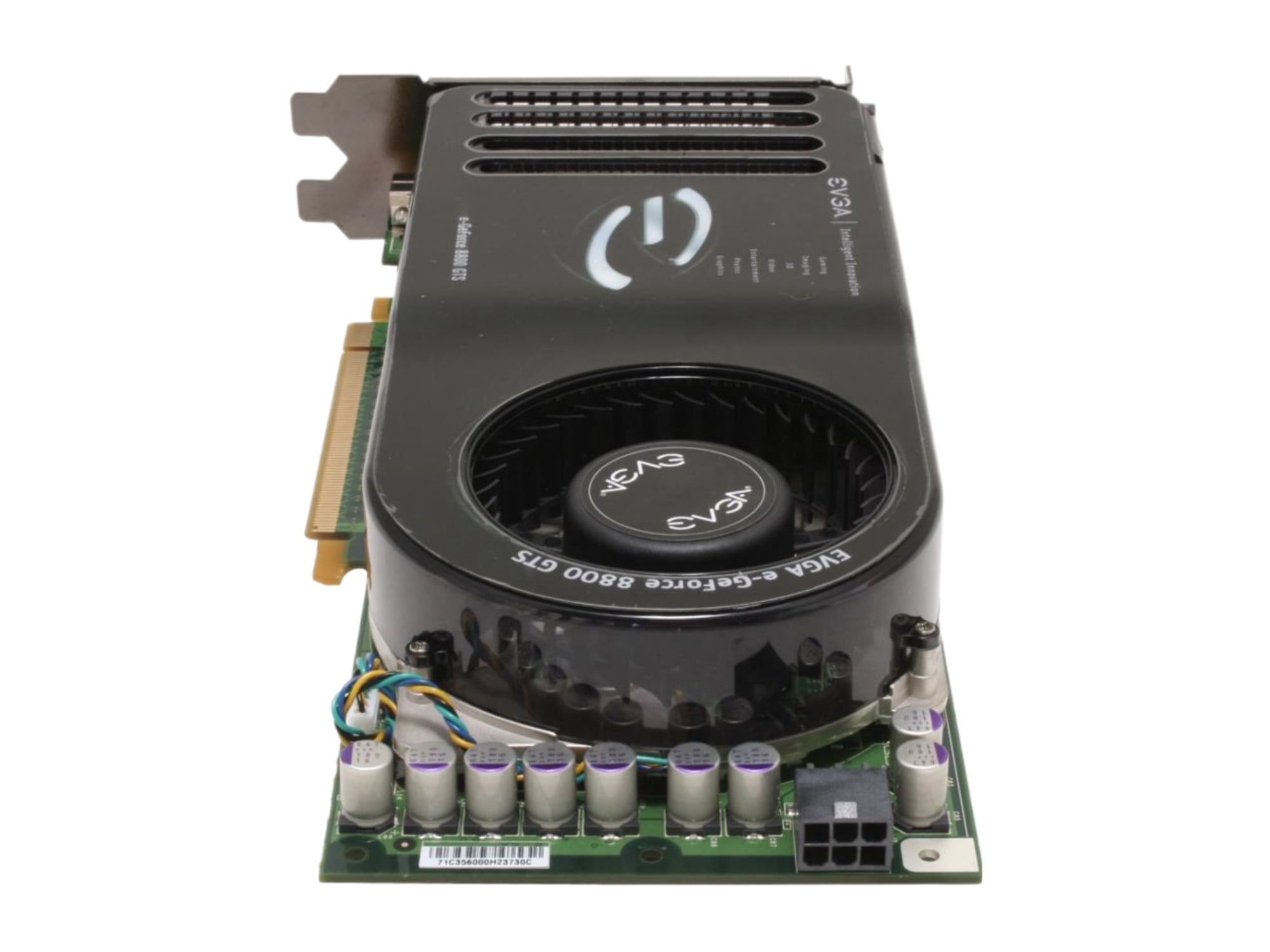 EVGA GeForce 8800 GTS 640MB 320-bit GDDR3 PCI Express x16 HDCP Ready SLI Supported Video Card 640-P2-N829-A1