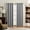 Blue, variant on Eclipse Eames Absolute Zero Blackout Curtains, 50 Inch x 95 Inch, Thermal Curtains, Insulated, Blackout Curtains for Bedroom or Living Room Curtains, 1 Panel, Spice