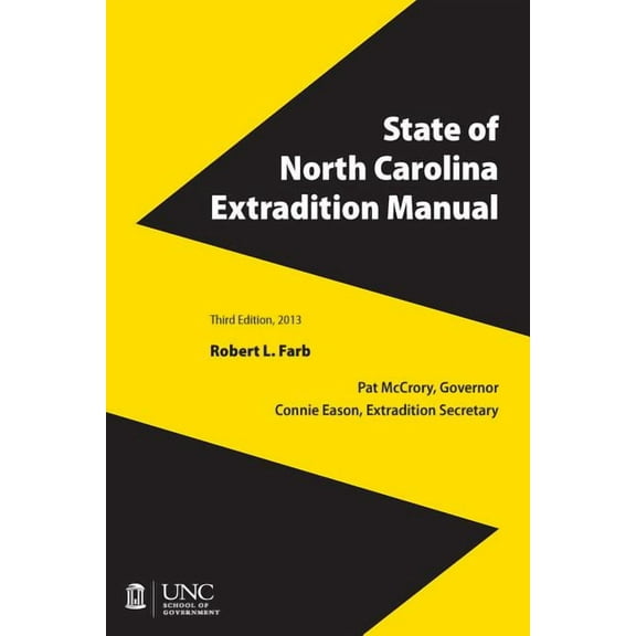 State of North Carolina Extradition Manual, (Paperback)