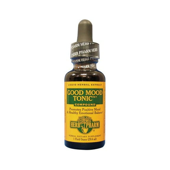 Herb Pharm Good Mood Tonic Compound Liquid Herbal Extract - 1Ounce