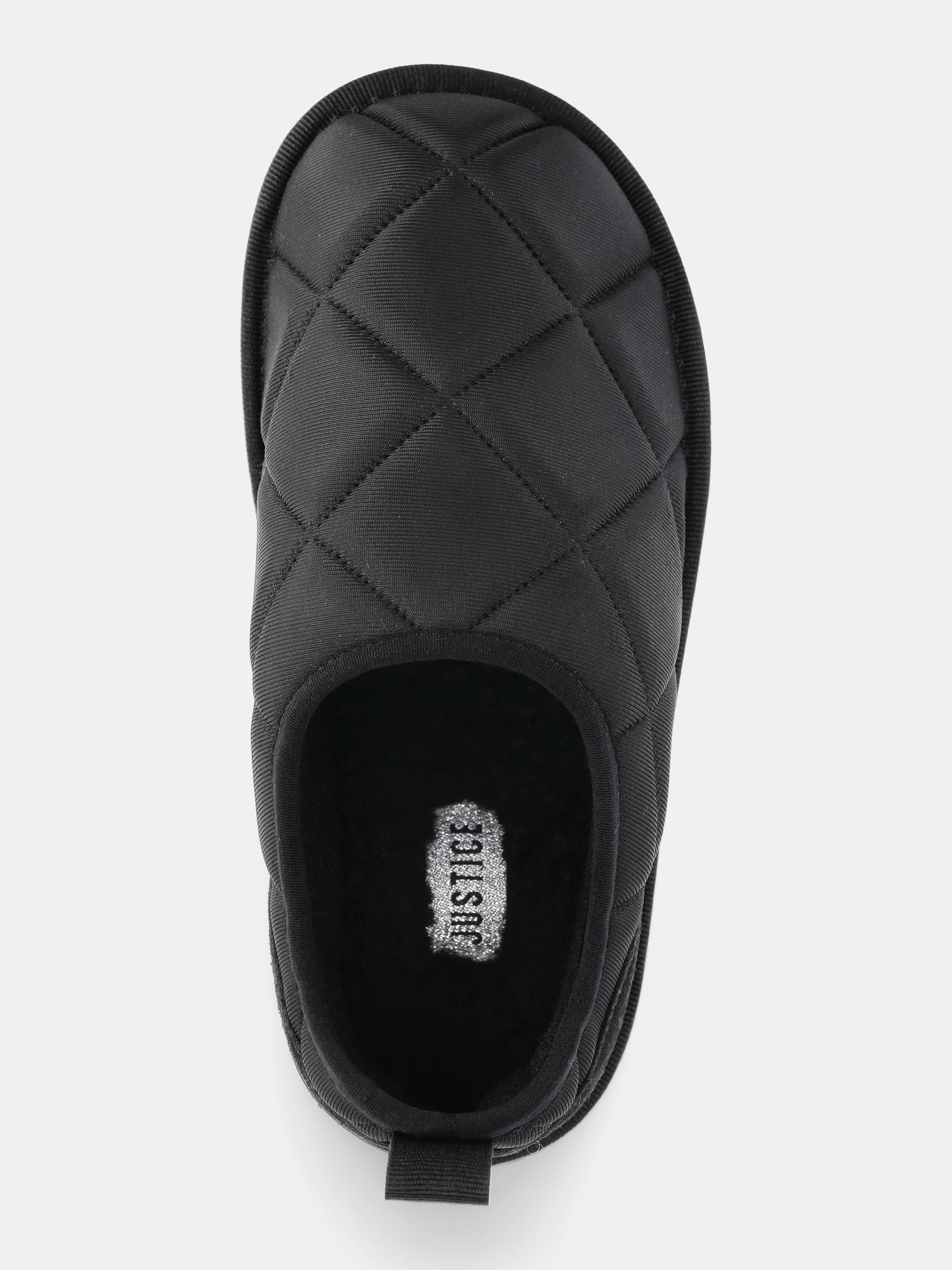 Justice Little and Big Girls' Quilted Platform Clogs
