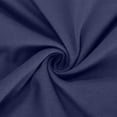 thumbnail image 6 of Sakmal Blue Plus Size Summer Dresses Long Crew Neck Solid Elbow-Length with Pocket Shift Dress, 6 of 6