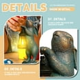 thumbnail image 6 of Joernso Garden Rabbit Figurine with Solar Lantern Indoor Outdoor Resin Bunny Statue Sculpture Patio Yard Lawn Animal Easter Decoration Ornament, 6 of 7