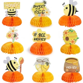 37Pcs Bumblebee Party Decorations Set Honey Bee Theme for Baby Shower –  Partyhoorayco