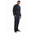 thumbnail image 2 of Men's Active Stretch Open Bottom Terry Sweatpants with Pockets (S, Navy), 2 of 4
