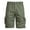 Army Green, variant on Mens Cargo Shorts Cotton Twill Quick Dry Lightweight Relaxed Fit Outdoor Work Hiking Shorts with 6 Pockets Camouflage L
