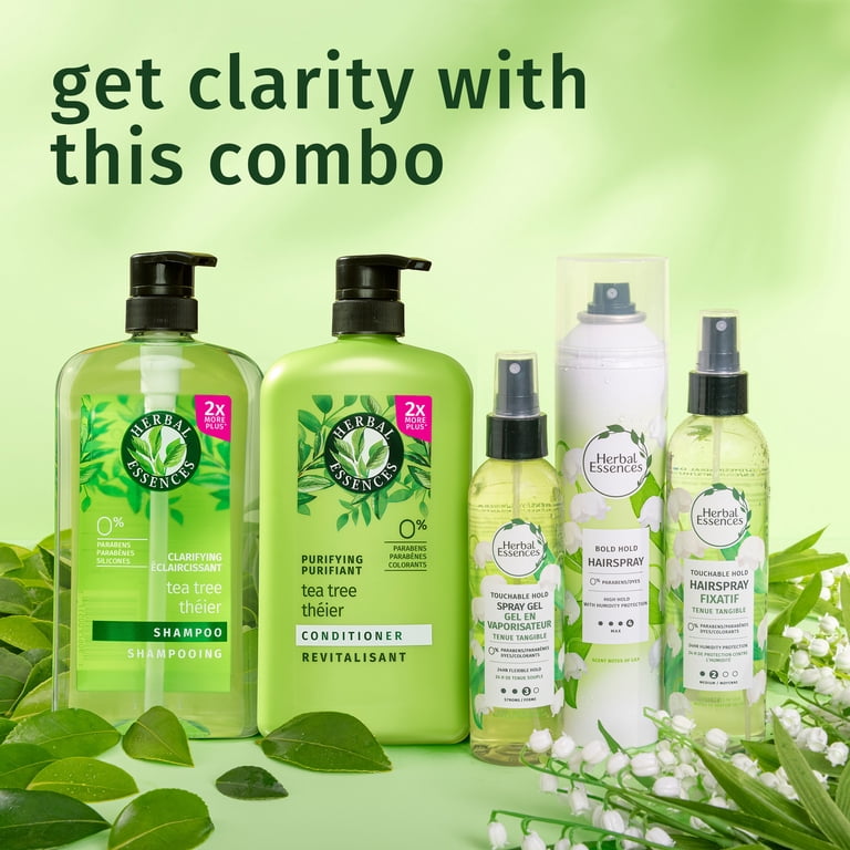 Herbal Essences Clarifying Shampoo, Tea Tree, 33.8 fl oz - Walmart.com
