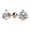 14K Rose Gold, variant on 1 to 10 Carat IGI Certified LAB-GROWN Round Diamond Earrings 3 Prong Screw Back Ultra Premium Collection for Women (E-F Color, SI1-SI2 Clarity) 14K Yellow Gold 1 Carat