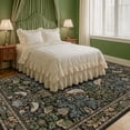 thumbnail image 3 of Alfombra Hazo Haus 203 x 305 cm lavable antideslizante floral, 3 of 8