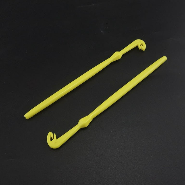 2Pcs Plastic Loop Tyer Hook Tier Hook Remover for Fly Fishing Line Tool 