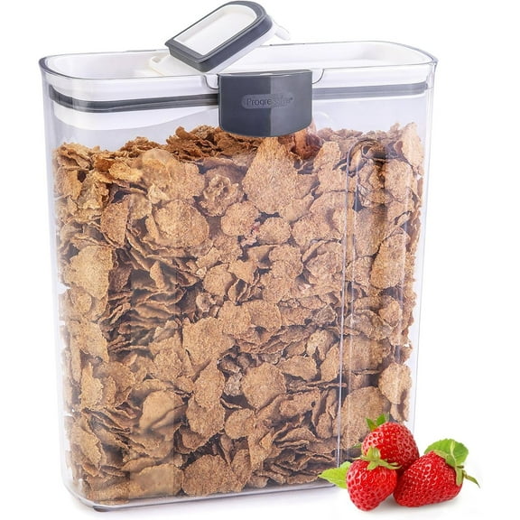 Cereal Storage Container, 3-Quart, Airtight Seal, Dishwasher Safe, BPA-Free Plastic