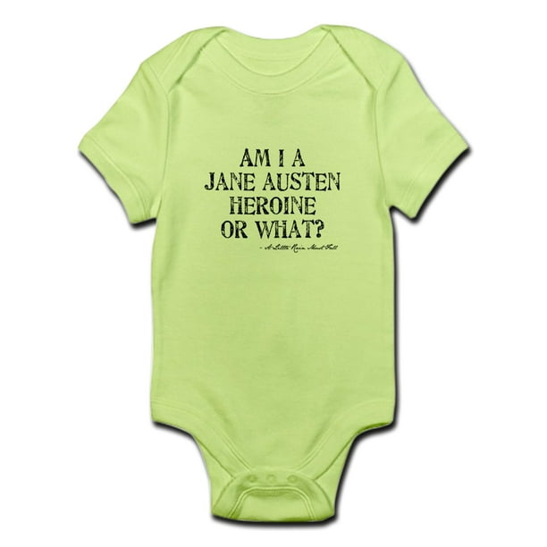 CafePress Jane Austen Quote Infant Bodysuit Baby Light Bodysuit