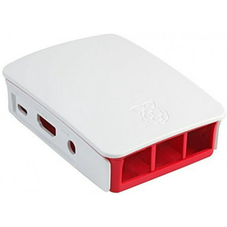 Official Raspberry Pi 3 Case - Red/White (Best 3d Printed Raspberry Pi Case)