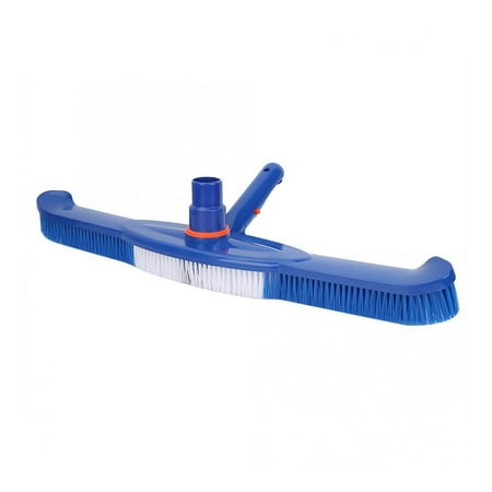 

20 Heavy Duty Swimming Pool Brush Scrub Brush with Fixed Hose Connector Cleaning Tool for Wall Tiles Floors