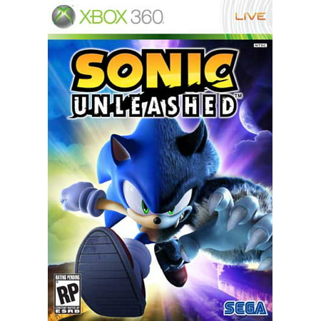 Sonic Unleashed, SEGA, XBOX 360, 00010086680294 (Best Sonic Game For Xbox 360)
