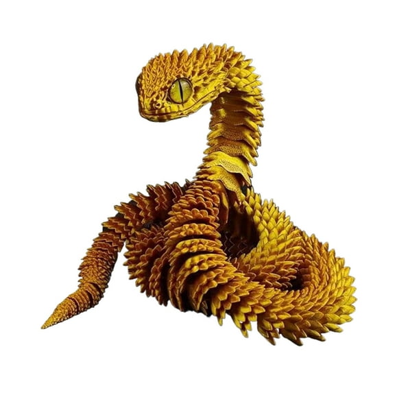 Novelty 3D Printed Animal Toys for Adults Flexible Cute with Color Change - Unique 3D Printed Toys for Home Desk and Gifting