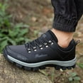thumbnail image 3 of Mens Sneakers Leather Running Shoes Trainers Sneaker Casual Hiking Shoes, 3 of 8