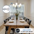 thumbnail image 3 of Mainstays 48-84 in. Benton Adjustable Petite Cafe Window Curtain Rod, 1/2 in. Diameter, 3 of 10